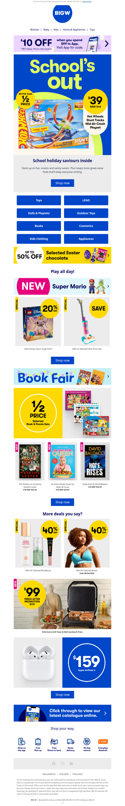 New catalogue = BIG deals, BIG fun. 🙌