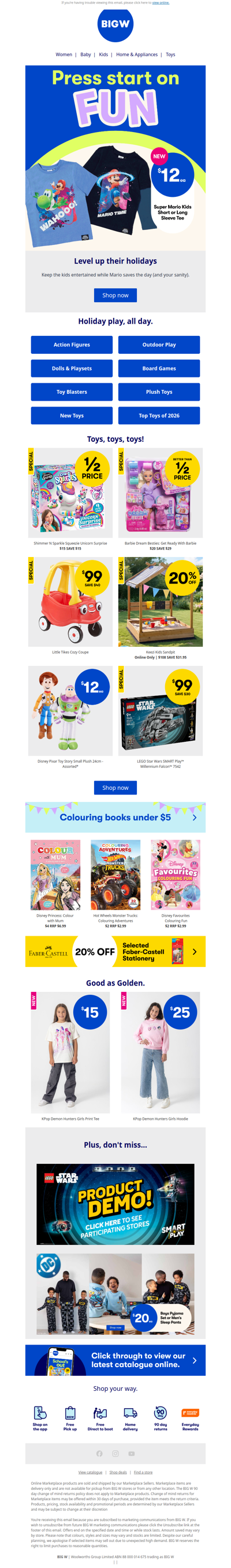 It's all fun & deals here! ⭐