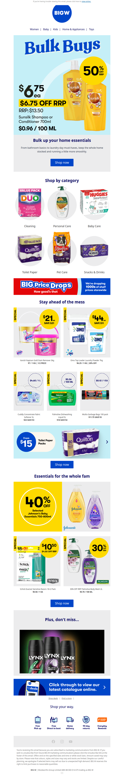 BIG buys for busy households 🏡