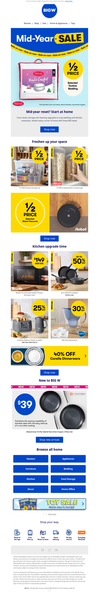 BIG deals on home essentials 🏡