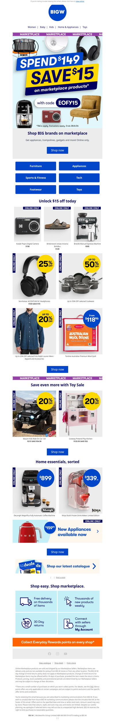 How good's $15 off? 😏
