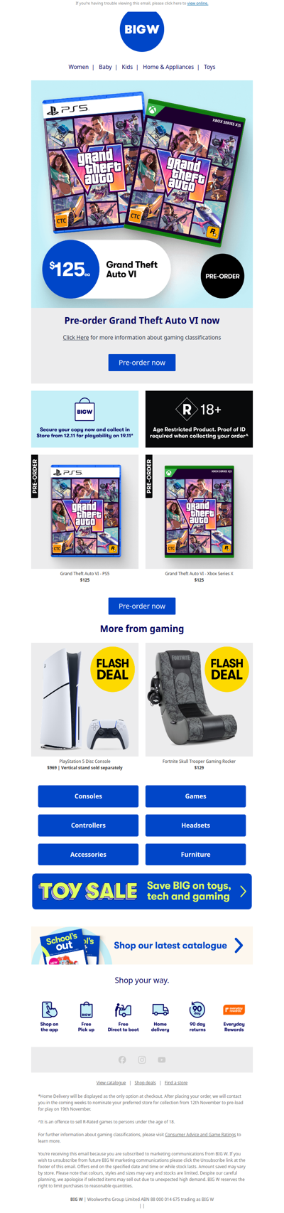 Pre-order Grand Theft Auto VI