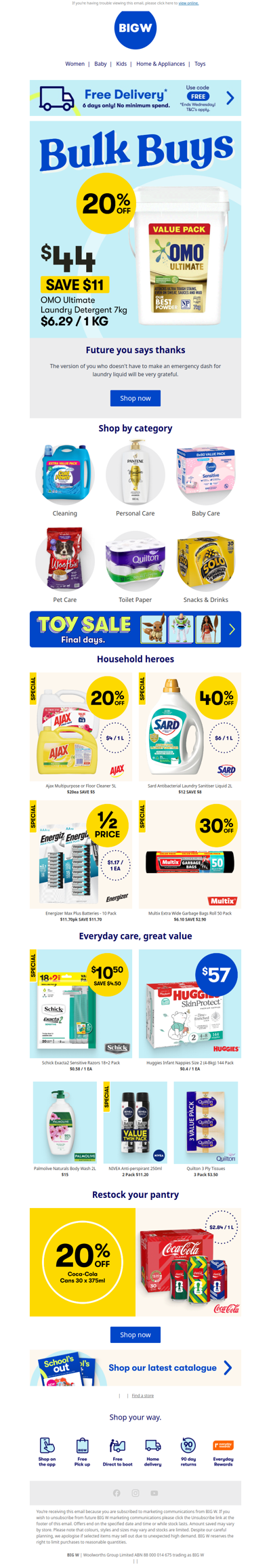 Bulk buy now, relax later 📦