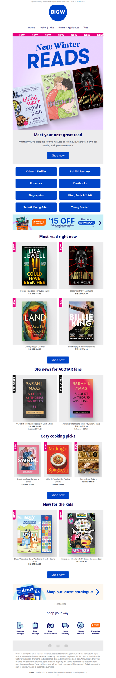 Your winter reading list 📚