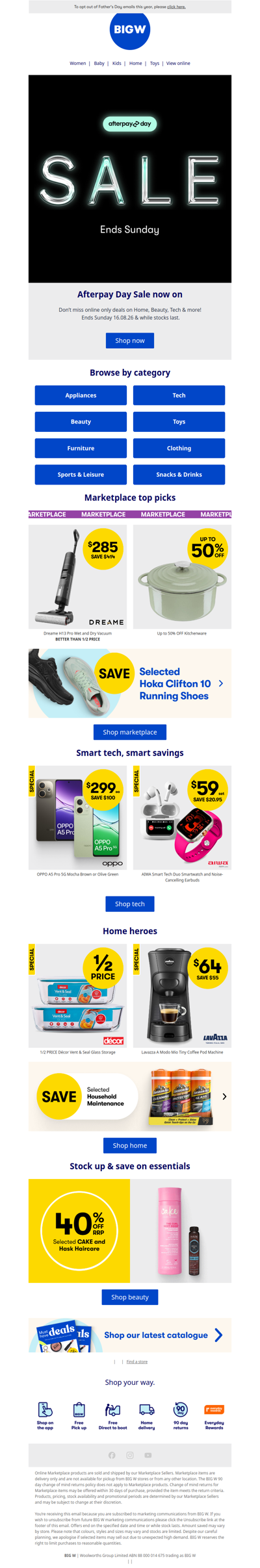 Afterpay Day Sale is ON! 💥