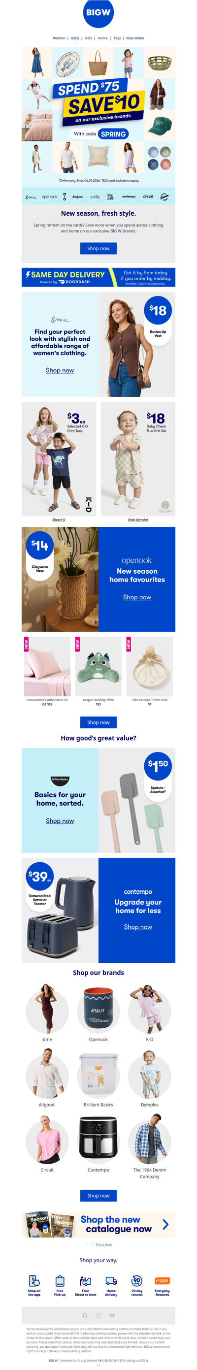 Save on your spring refresh 🌸