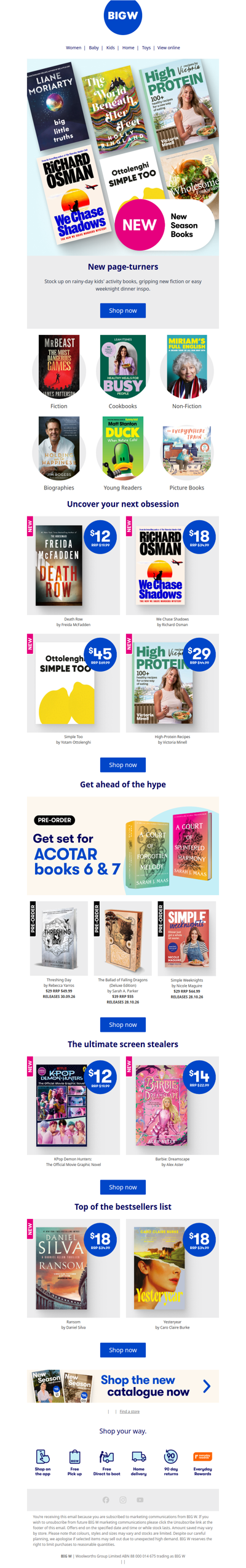 Your next read has arrived 📖