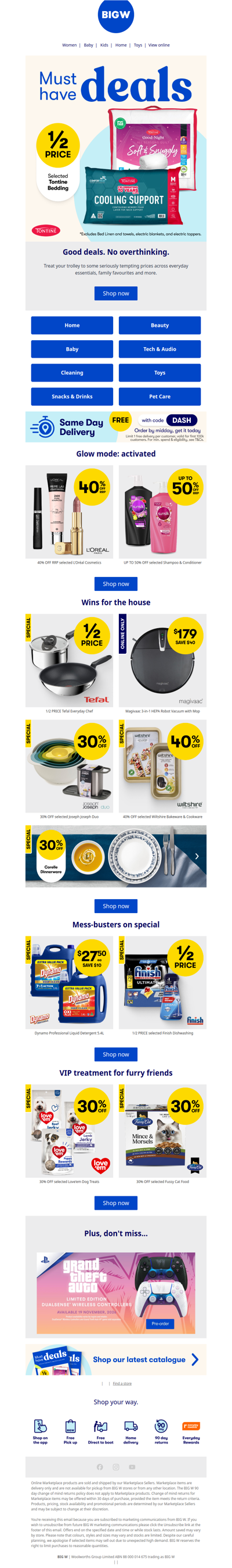 1/2 PRICE selected Tontine ☁️