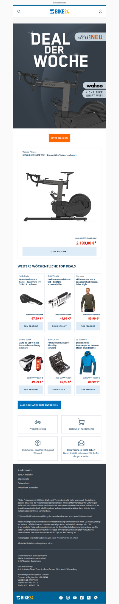 Schnell Deal der Woche sichern