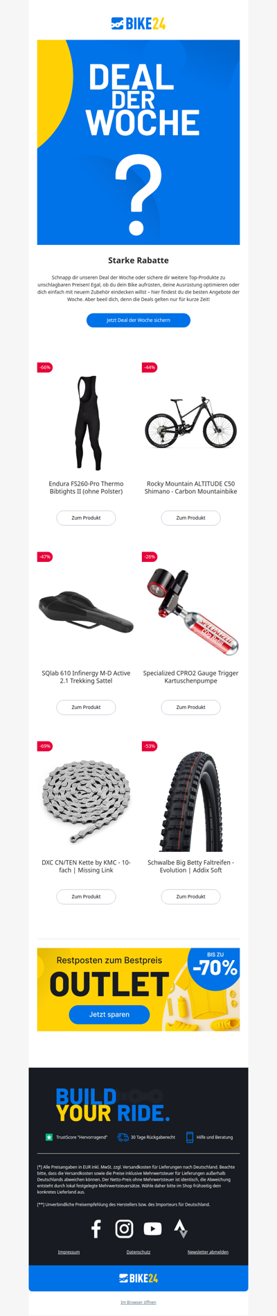 Deal der Woche – Jetzt richtig sparen 📢