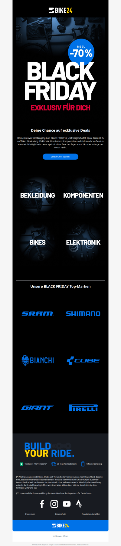 BLACK FRIDAY exklusiv für dich! 🔓