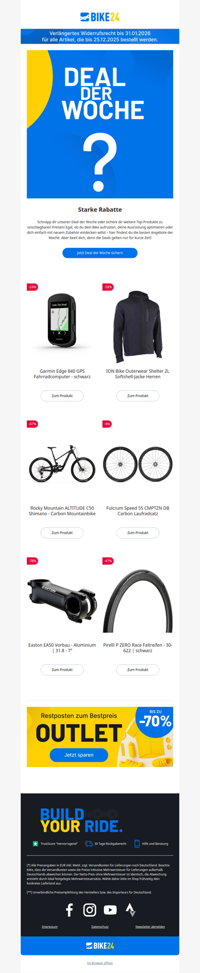 Dein Sparvorteil mit dem Deal der Woche 📢