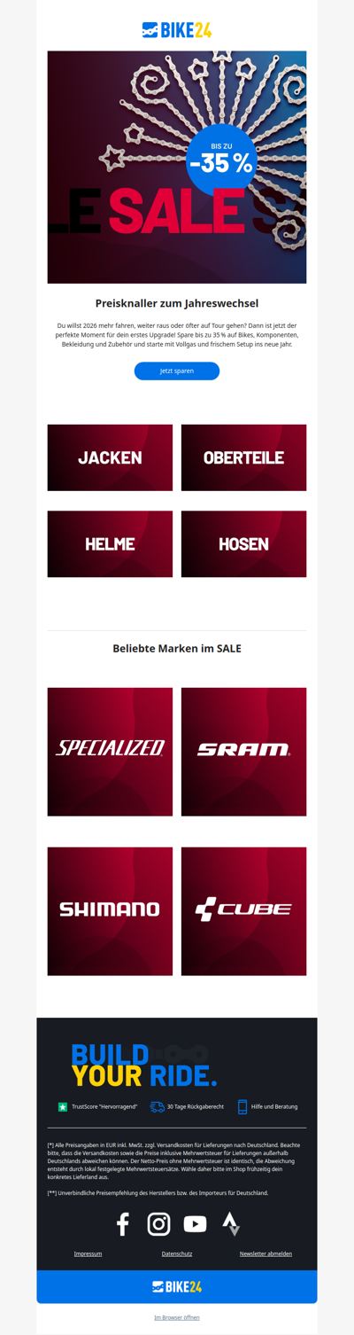 Top-Deals für das neue Jahr 💥