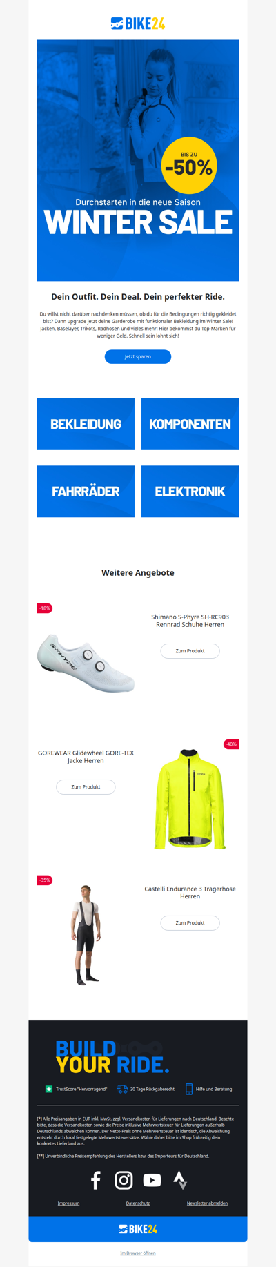 Style-Upgrades im Winter SALE 👕