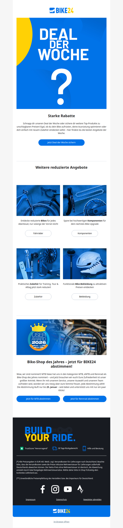 Dein Sparvorteil mit dem Deal der Woche 📢