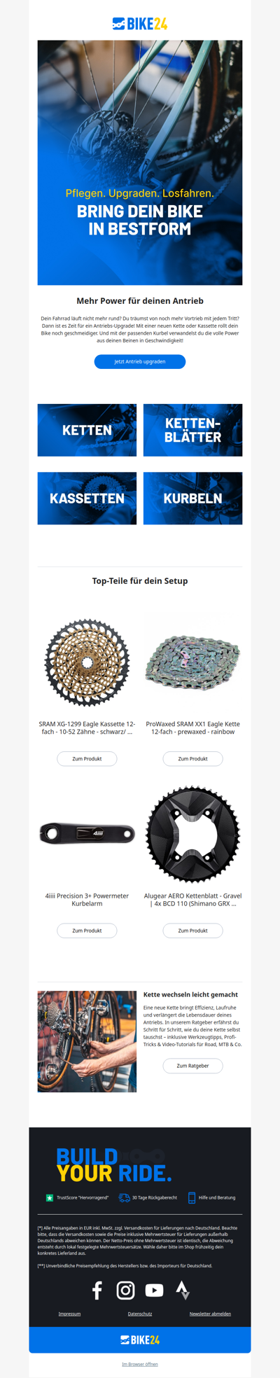 Top-Komponenten, die dich antreiben 🛠️