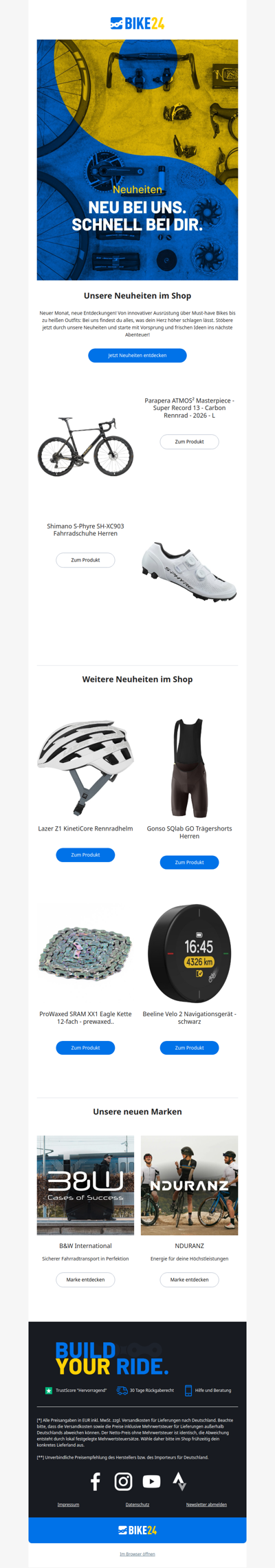 Die Neuheiten des Monats 🎉