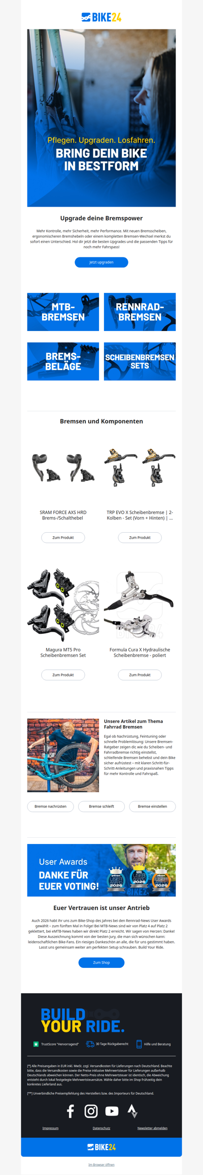 Bremspower-Upgrades für dein Bike 🛠️