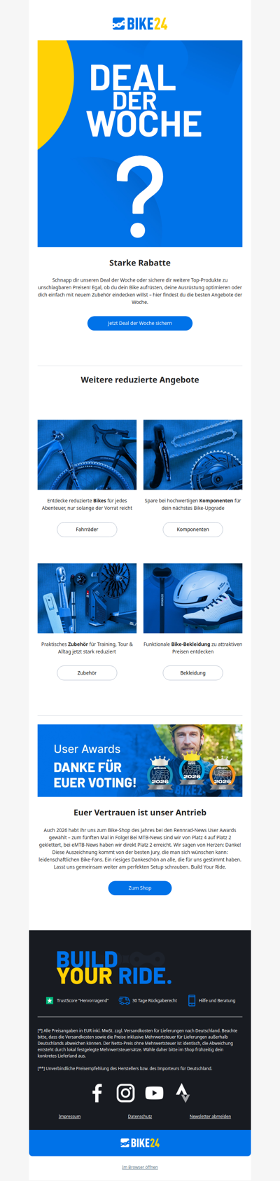 Dein Sparvorteil mit dem Deal der Woche 📢