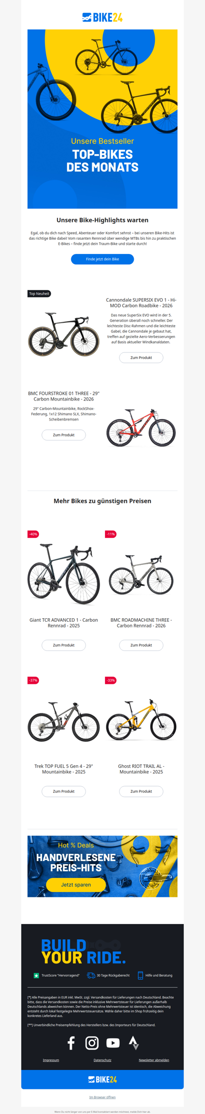 Jetzt unsere Top-Bikes entdecken 🚲