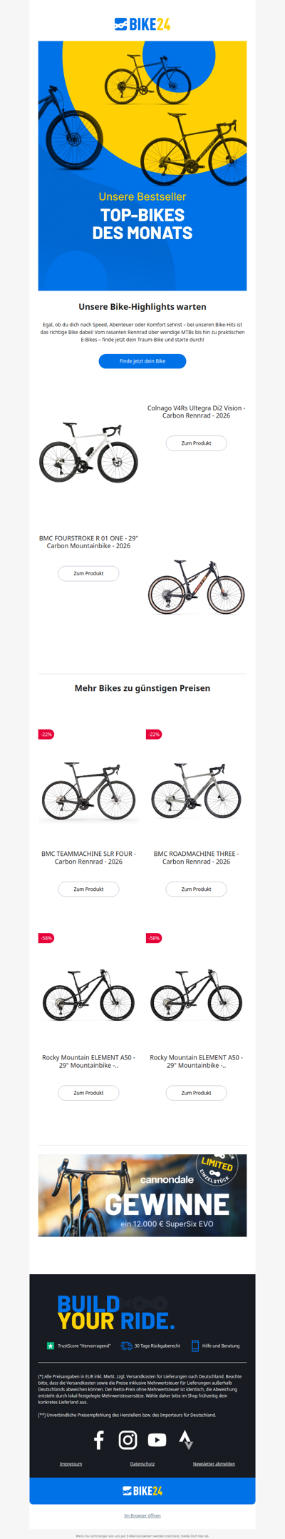 Jetzt unsere Top-Bikes entdecken 🚲