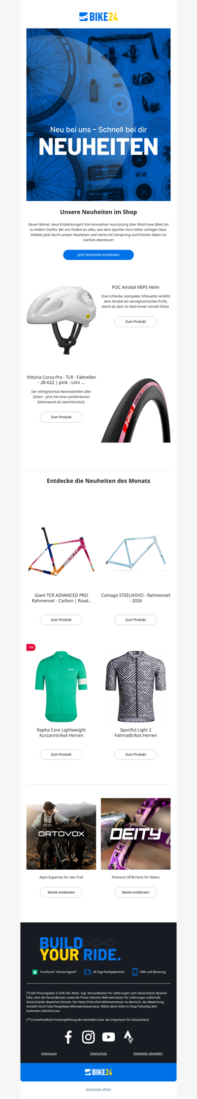 Die Neuheiten des Monats 🎉