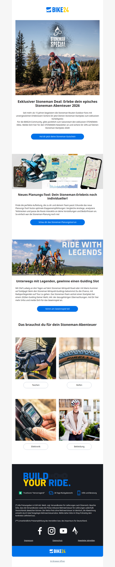 Everyone’s Epic: Bestens gerüstet für die perfekte Stoneman-Tour!