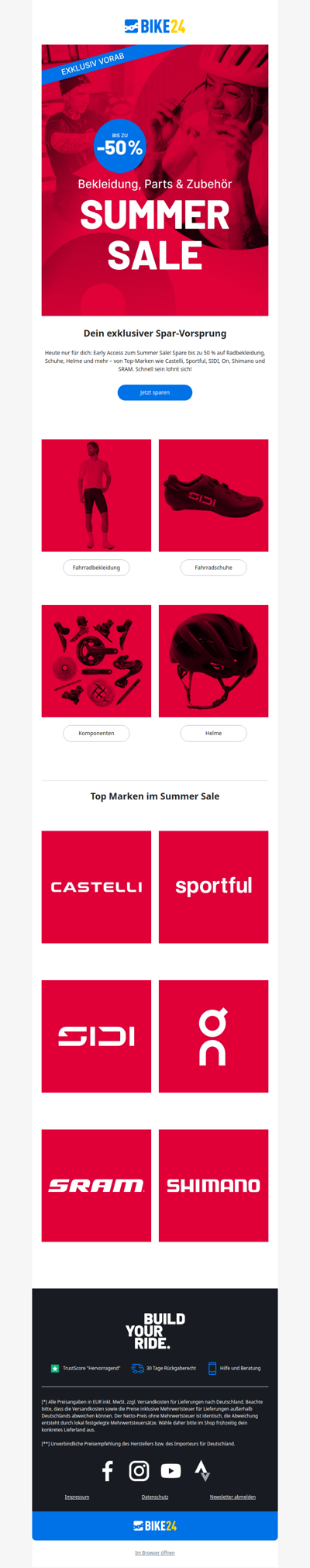 Dein exklusiver Zugang zum Summer Sale ⭐