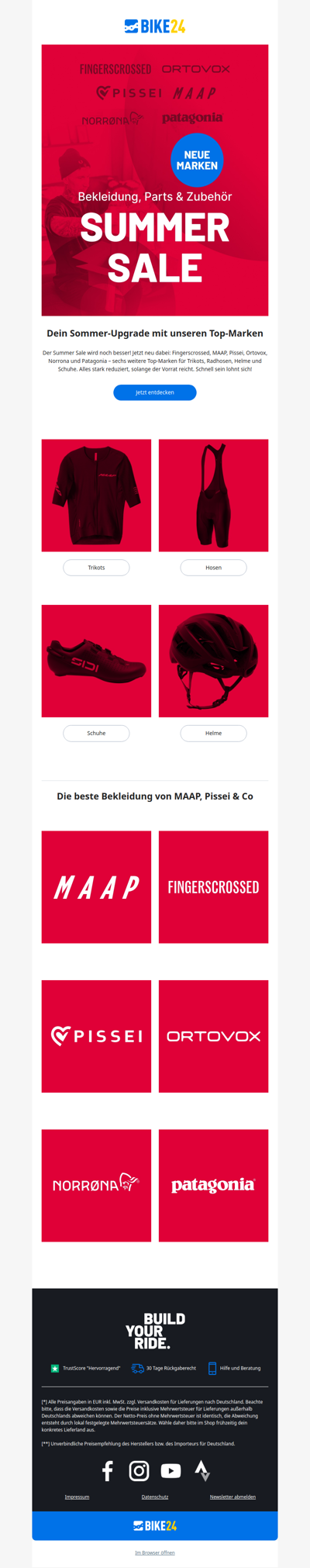 Neue Marken, neue Deals im Summer Sale ☀️