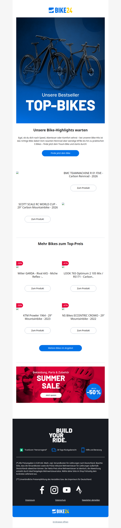 Jetzt unsere Top-Bikes entdecken 🚲