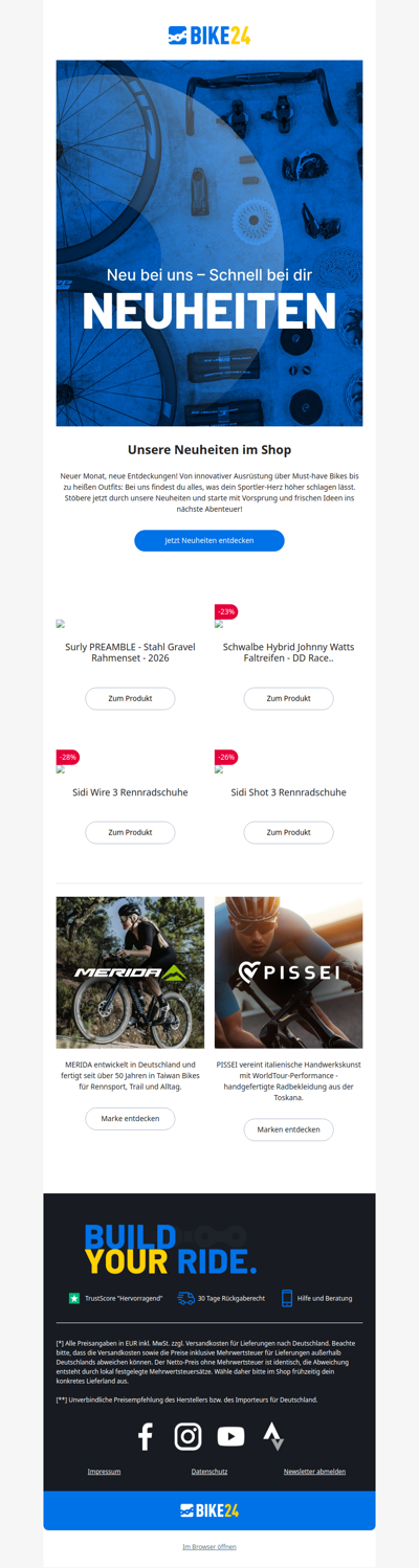 Die Neuheiten des Monats 🎉