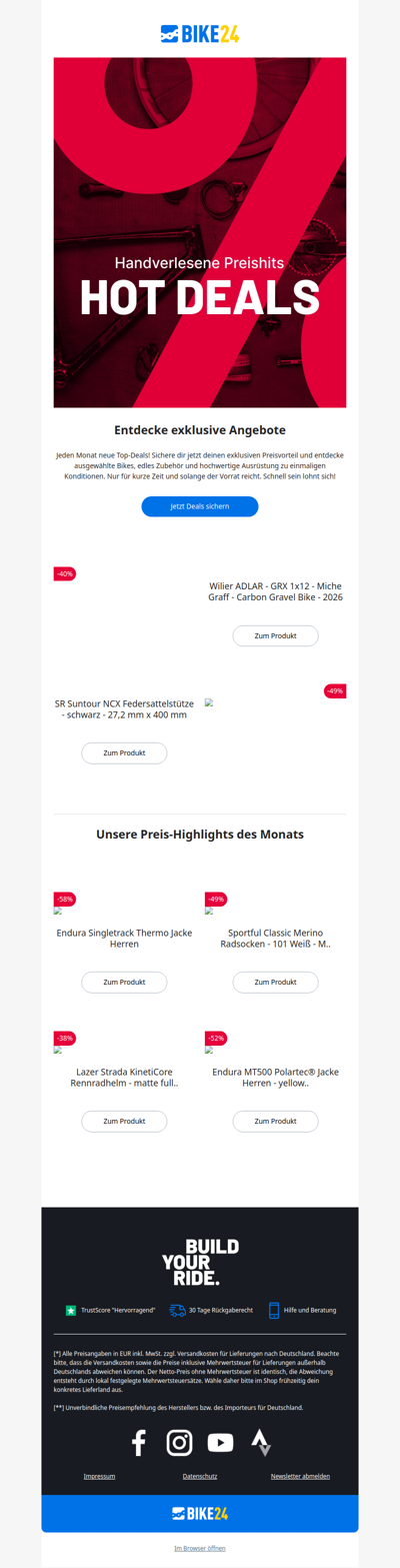 Die besten Deals des Monats 🔥