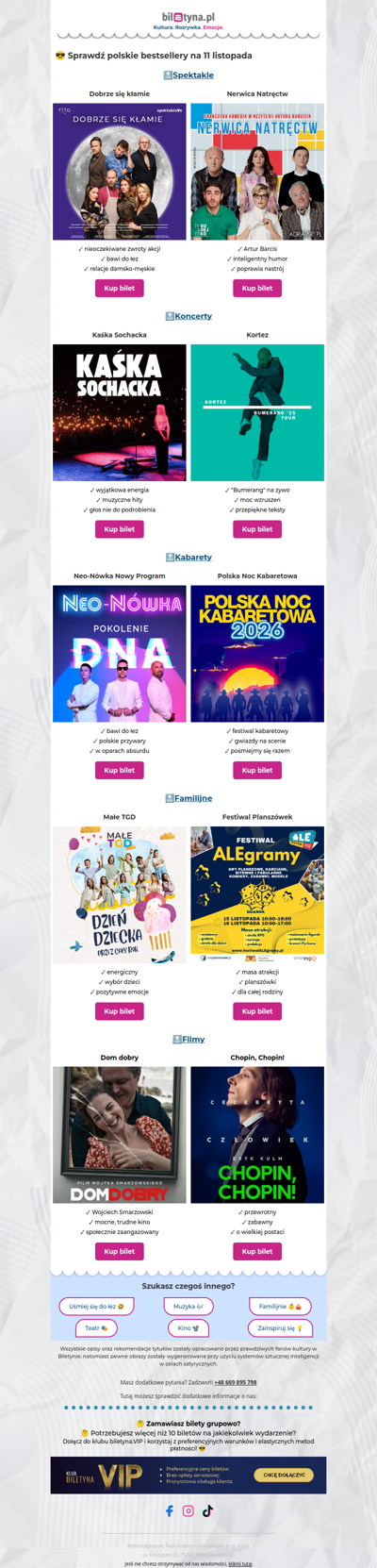 Świętuj z Biletyną! 🎉🎭