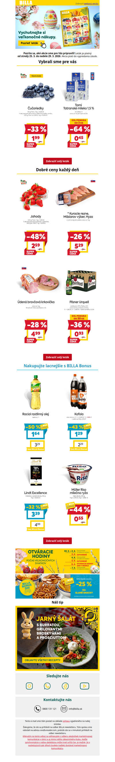 🛒 Prichádza nový leták plný zliav