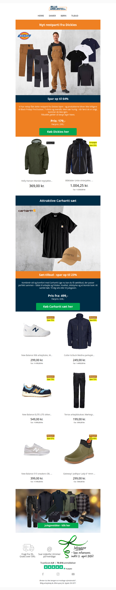 Dickies er kommet på shoppen!