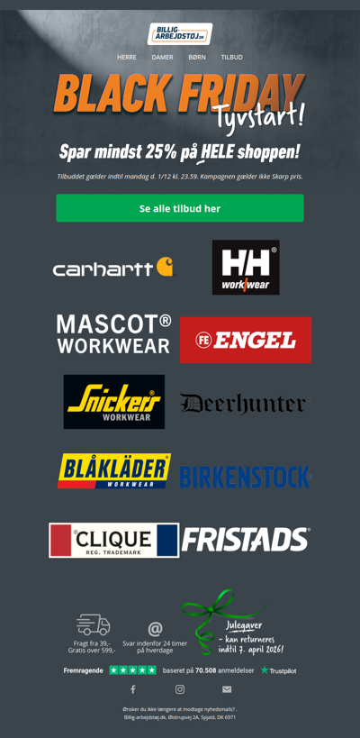 Black Friday tyvstart 😲