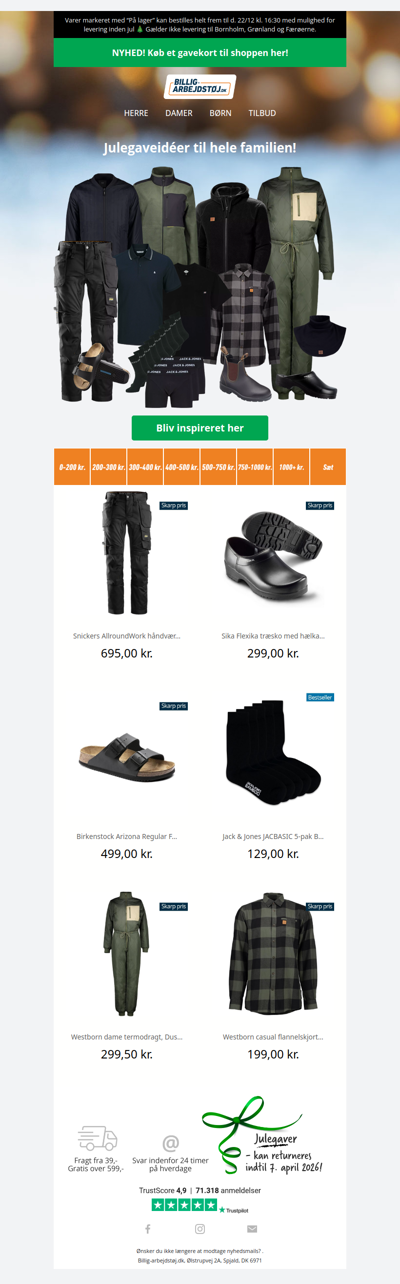 Julegaver til hele familien 🎁