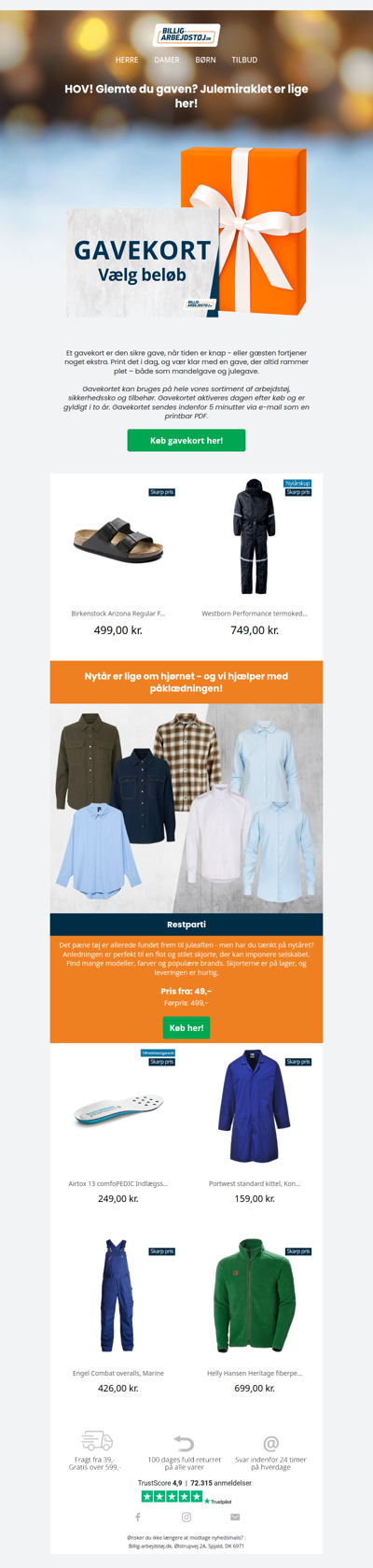 Nå gaven endnu! Mandelgave, julegave, en ekstra gæst?