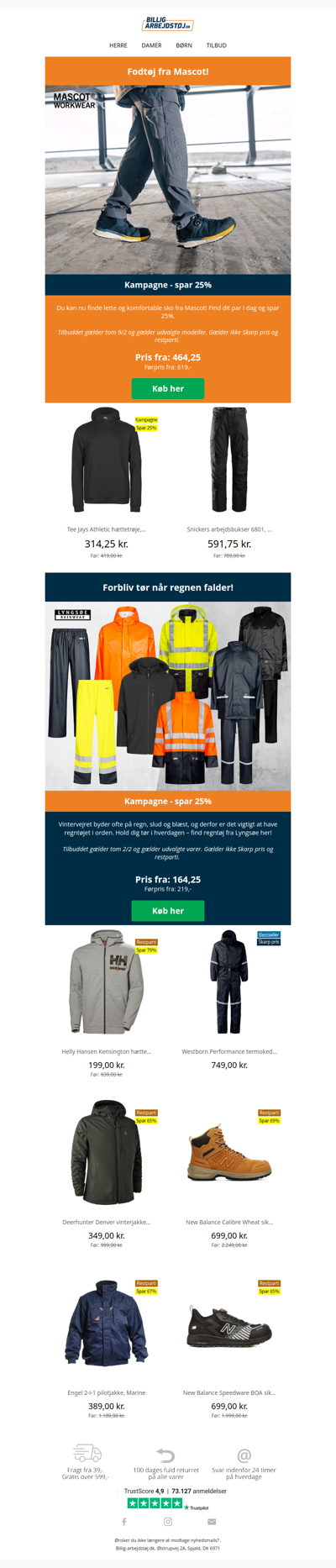 Spar 25% på Mascot fodtøj 👟