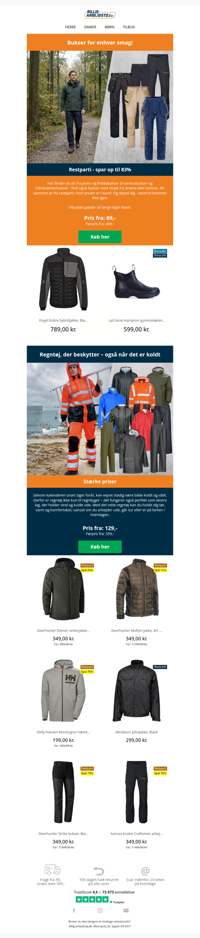 Prisen i bund på bukser 👖