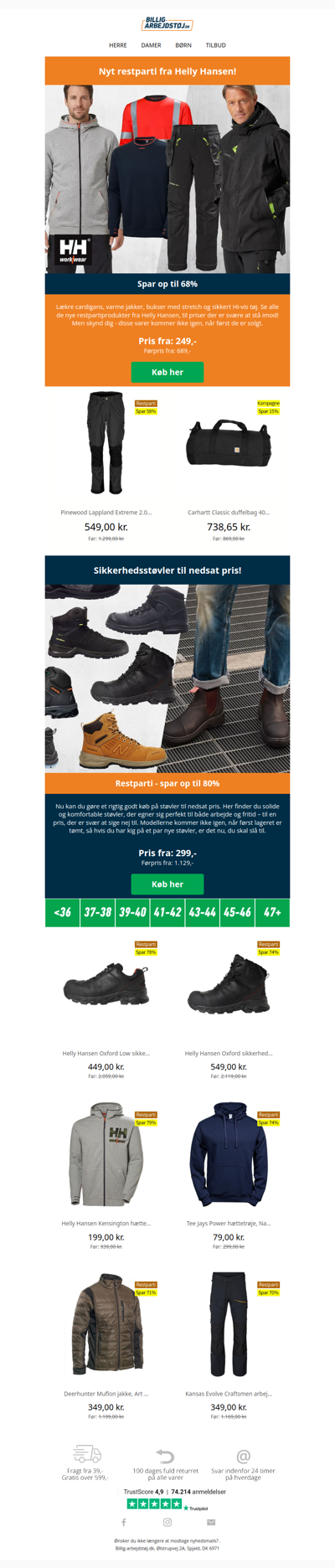 Har du set de nye restpartivarer fra Helly Hansen? 😍