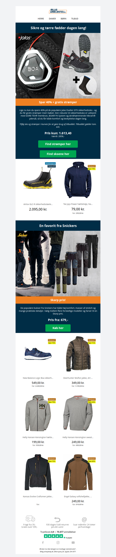 Spar 40% på Jalas Exalter GTX 👟