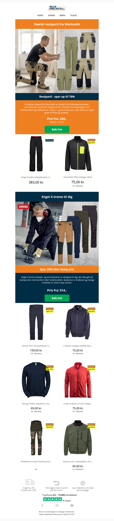 Se disse billige håndværkerbukser 👀