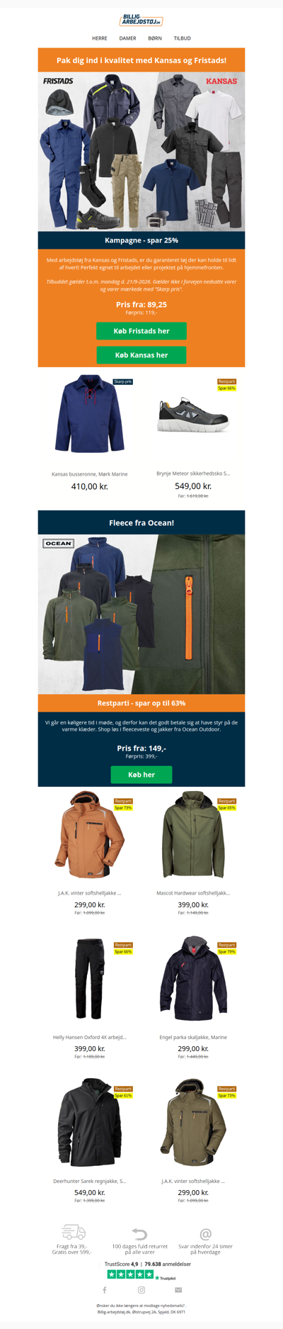 25% på Kansas og Fristads 🤩