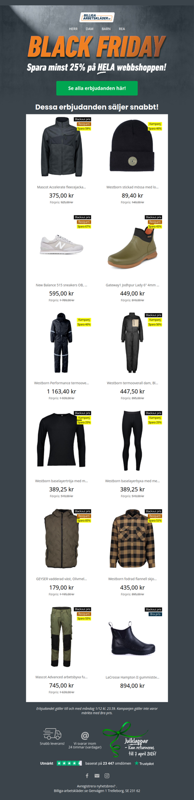 Dessa erbjudanden säljer snabbt!