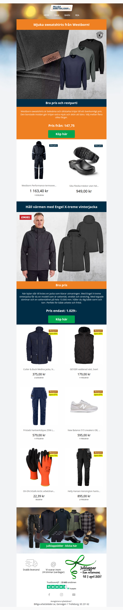 Populära sweatshirts till riktigt låga priser 🔥