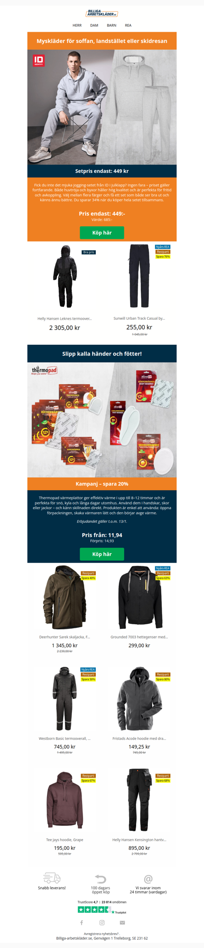 Snyggt jogging-set från ID för endast 449 kr 😱