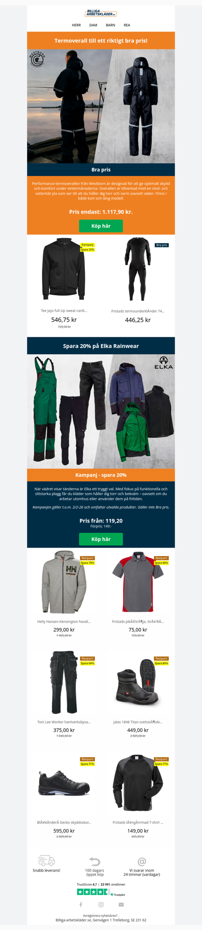 Populär termoverall för 1.117,90 kr🥳