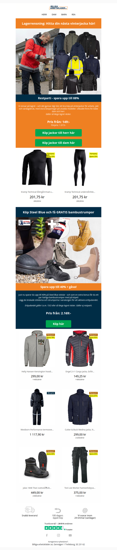 Utrensningsrea: vinterjackor ☃️