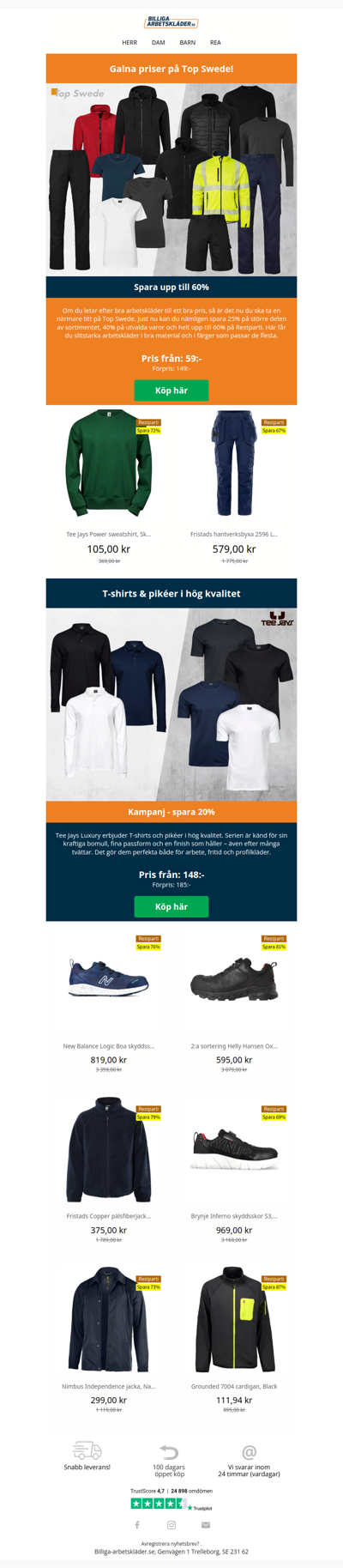 Top Swede till galna priser 🕺